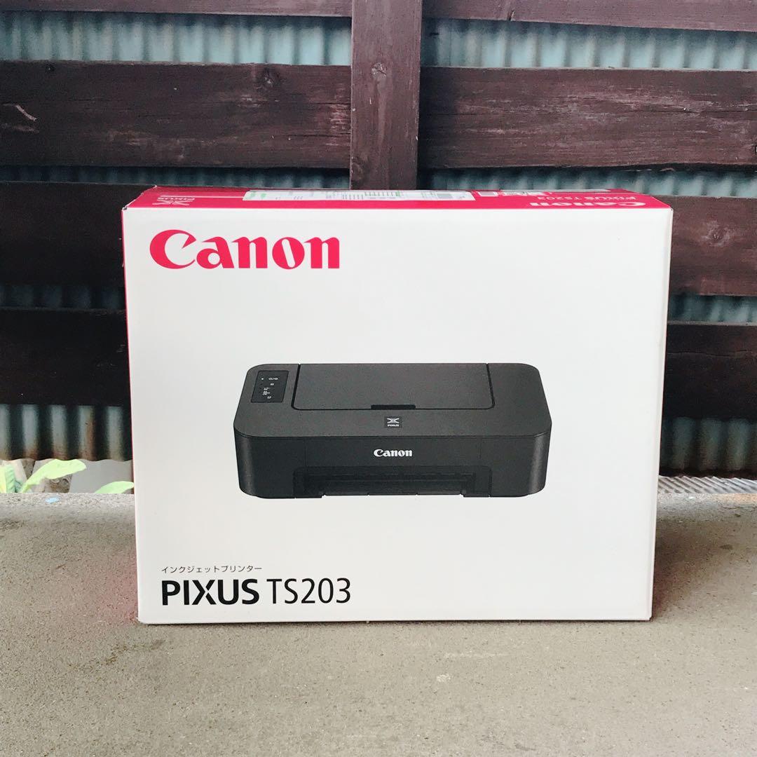 プリンター TS203 新品 CANON 本体 キャノン 印刷機 RU13