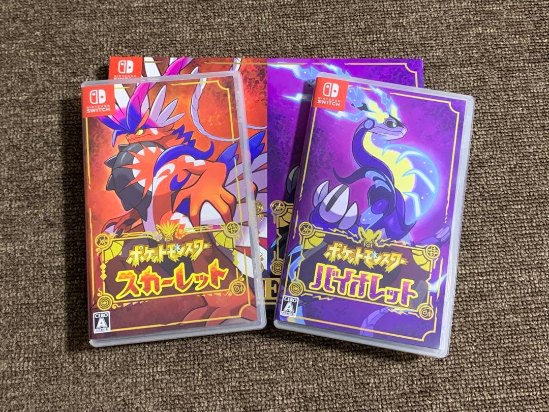 Switch ポケットモンスター スカーレット・バイオレット ダブルパック