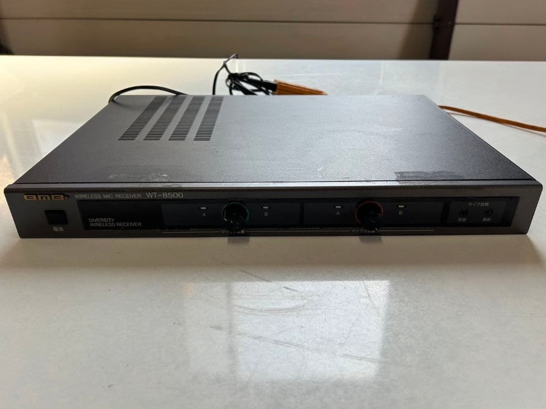 【ジャンク品】BMB ワイヤレスマイクセット WT-8500 マイクは1本のみ