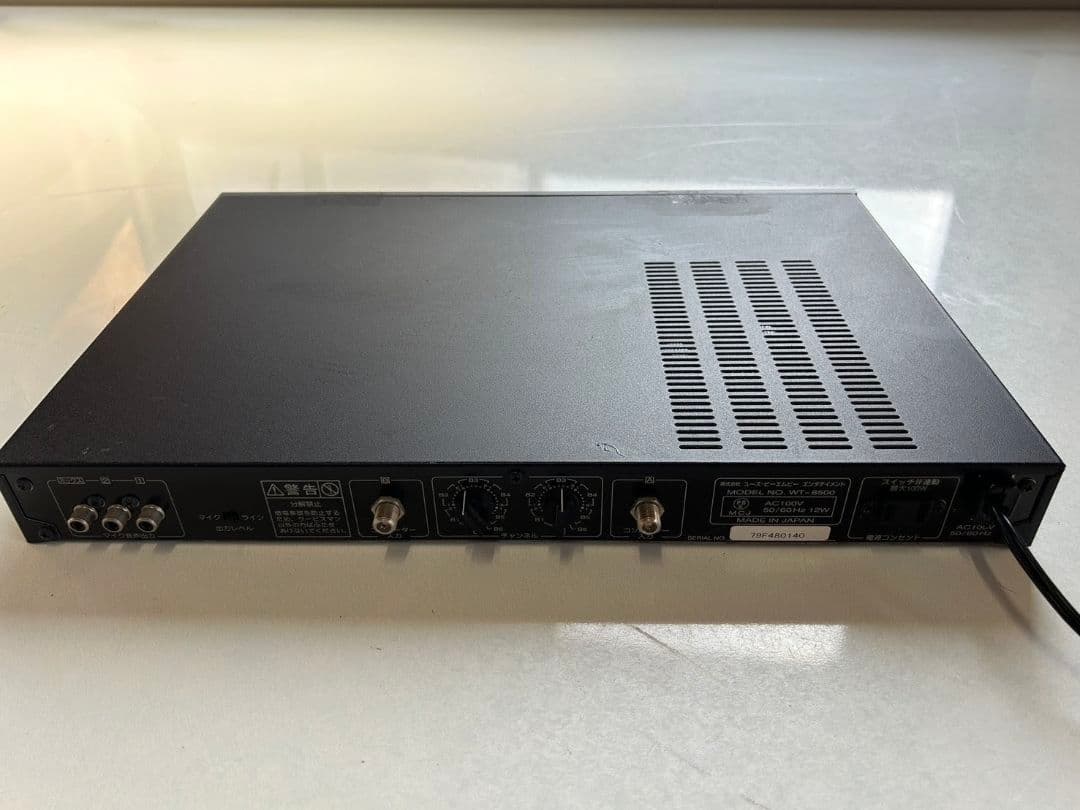 【ジャンク品】BMB ワイヤレスマイクセット WT-8500 マイクは1本のみ