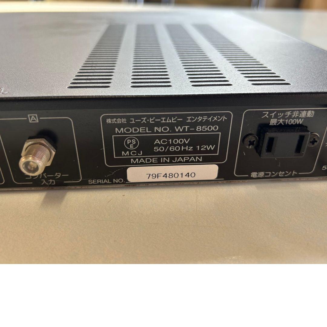 【ジャンク品】BMB ワイヤレスマイクセット WT-8500 マイクは1本のみ