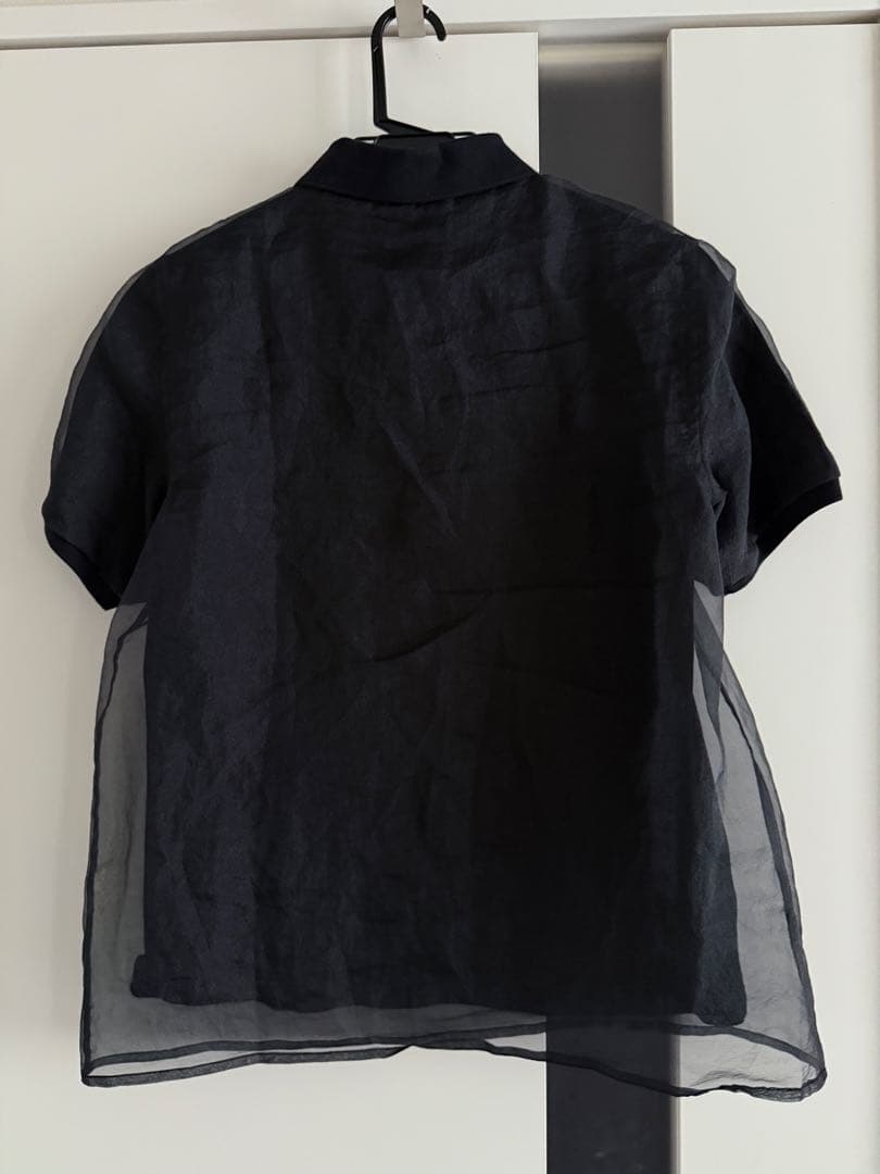 Fred Perry シアー オーガンジーレイヤードポロシャツ