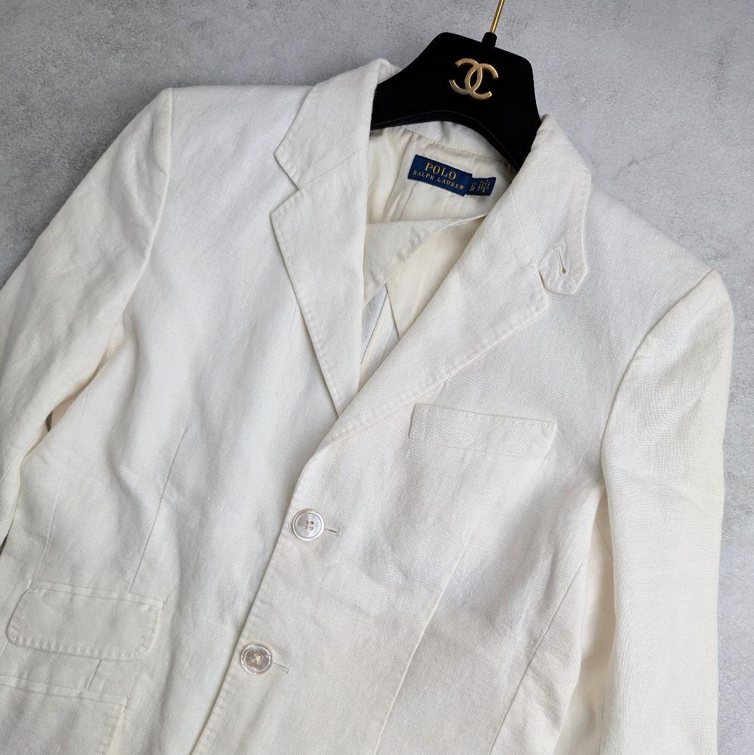 POLO RALPH LAUREN テーラードジャケット リネン100%