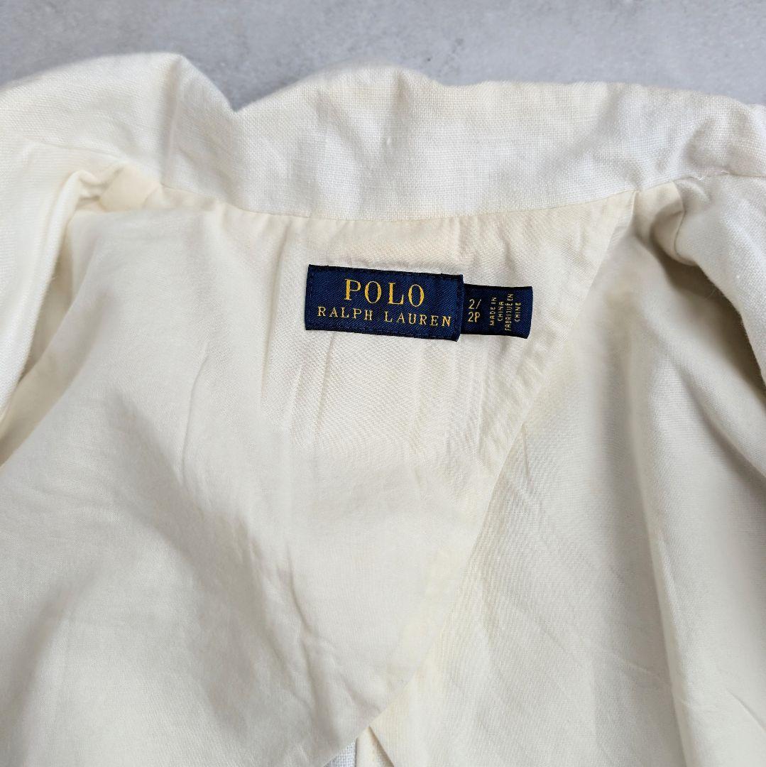 POLO RALPH LAUREN テーラードジャケット リネン100%