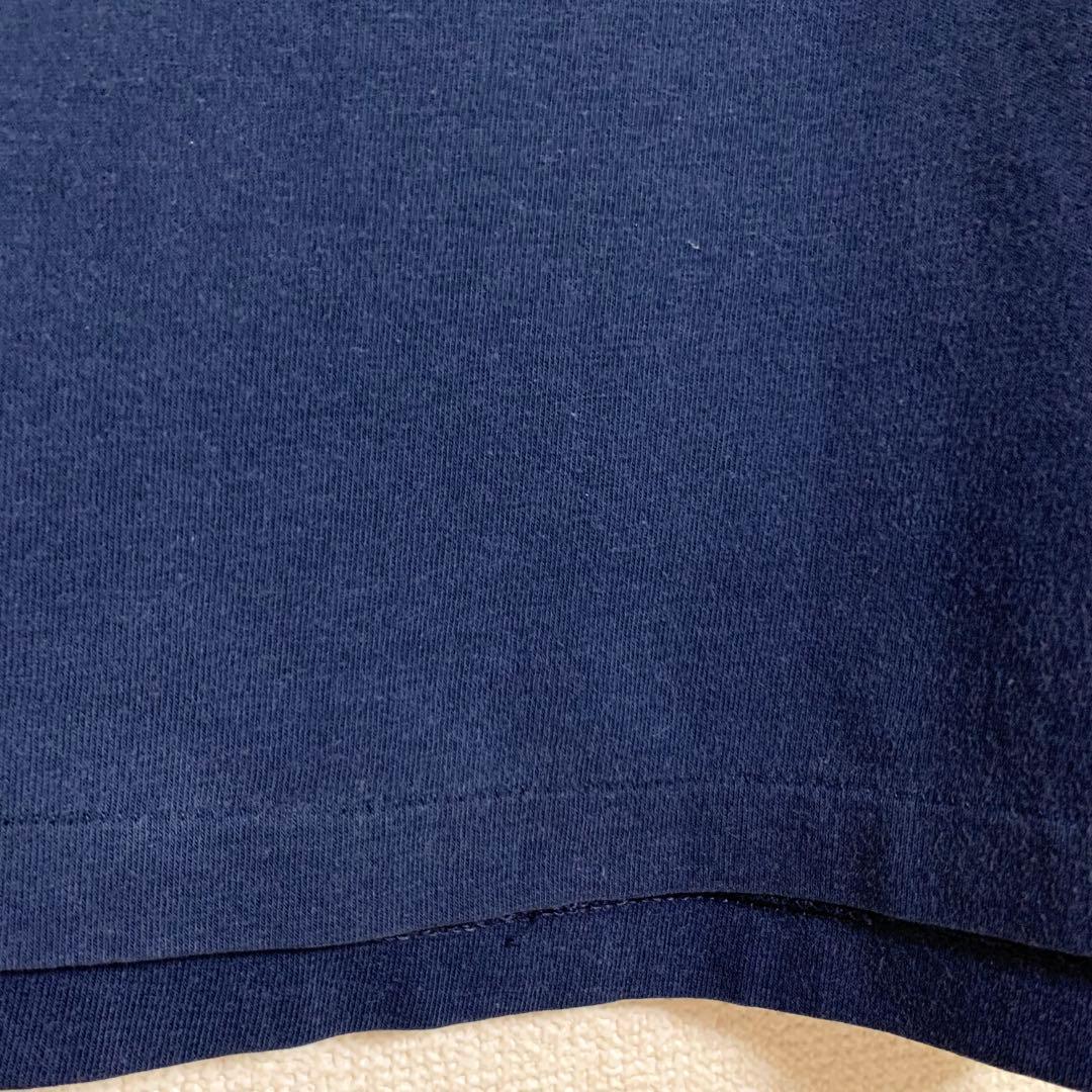 80s NIKE ビンテージ USA製 ロゴ TEE TM スウォッシュ 紺タグ