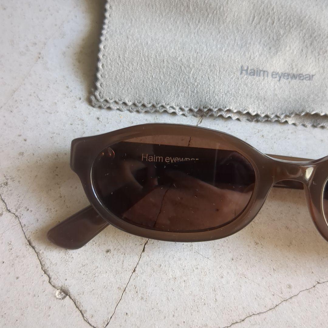 小物 Haim eyewear(Oval) / Brown
