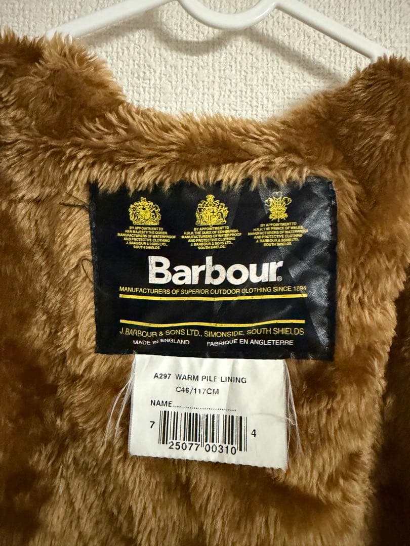 ☆*☆様 Barbour ライナーベスト　2000年