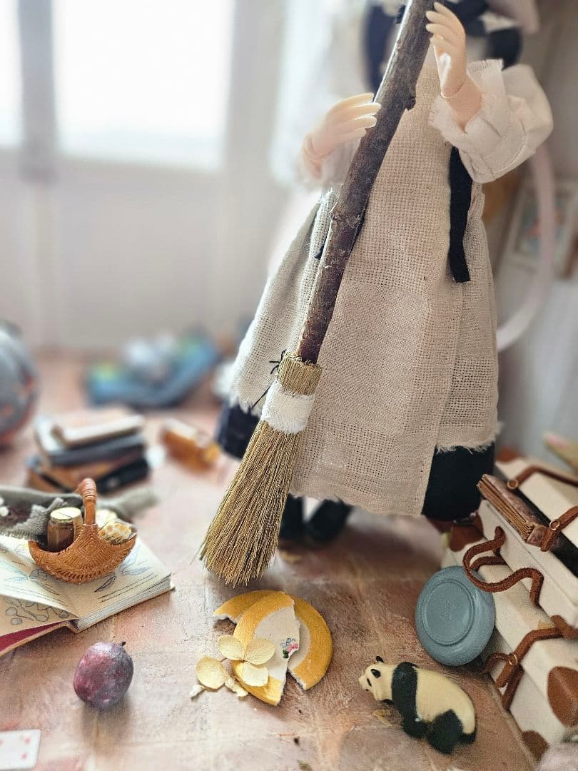 ブライスハロウィンコーデ。ヘッドアクセ付き