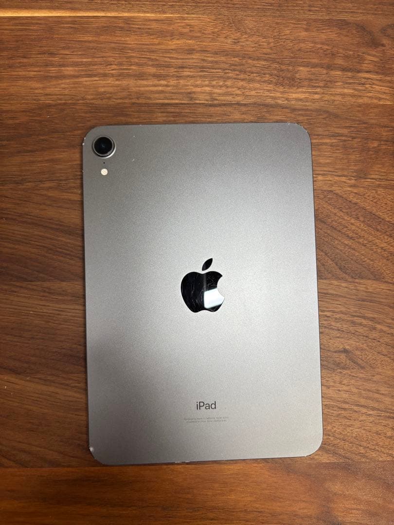 iPad mini 6 スペースグレー 【touchIDなし】