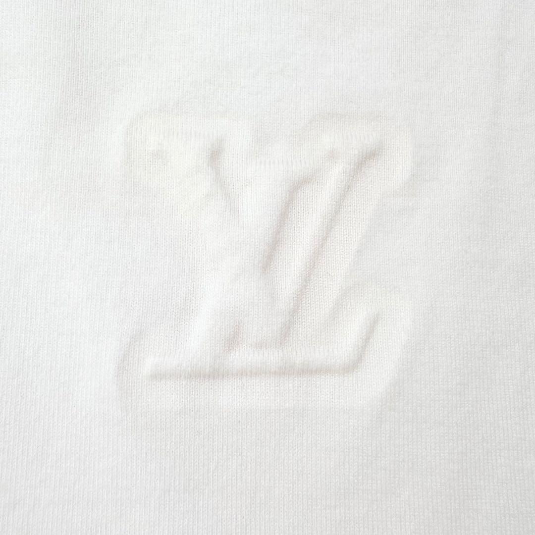 LOUIS VUITTON Tシャツ インサイドアウト エンボス ロゴ M