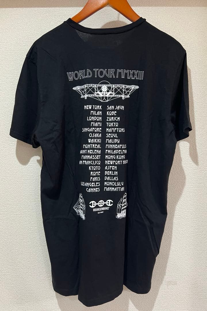 HOORSENBUHS ホーセンブース ワールドツアー Tシャツ Lサイズ