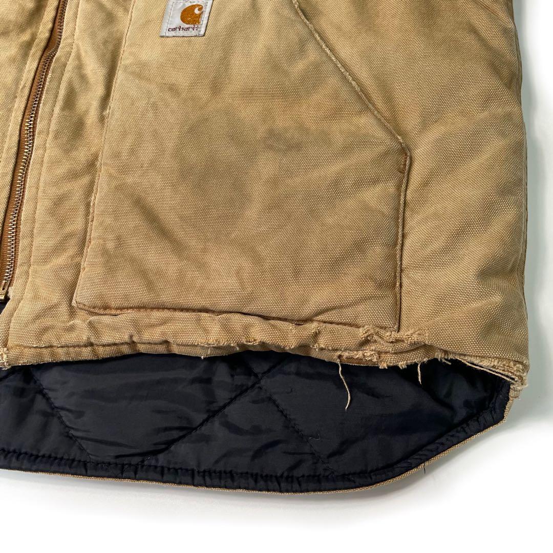 00’s Carhartt ダックベスト ワーク ボロ 企業系 XL