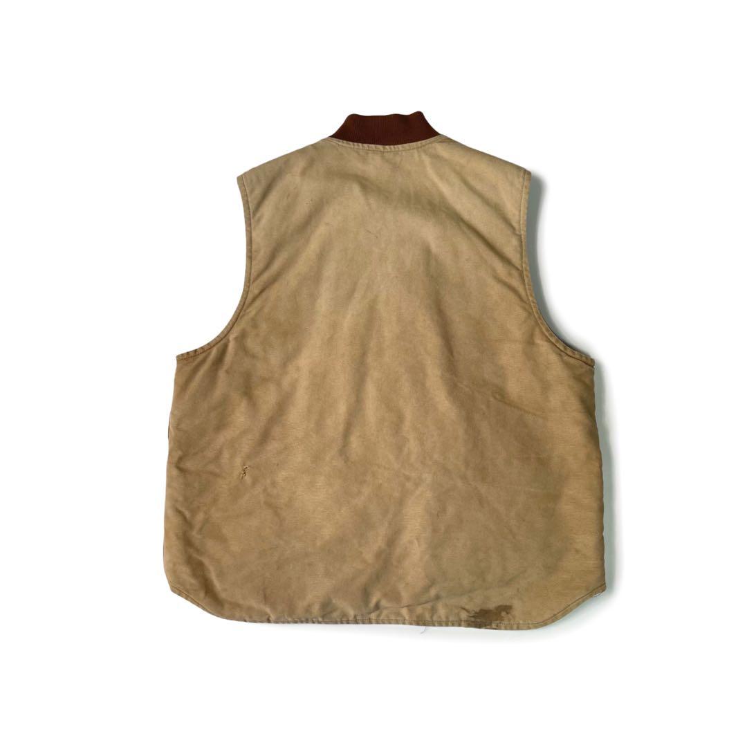 00’s Carhartt ダックベスト ワーク ボロ 企業系 XL