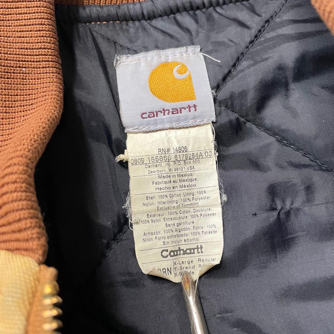 00’s Carhartt ダックベスト ワーク ボロ 企業系 XL