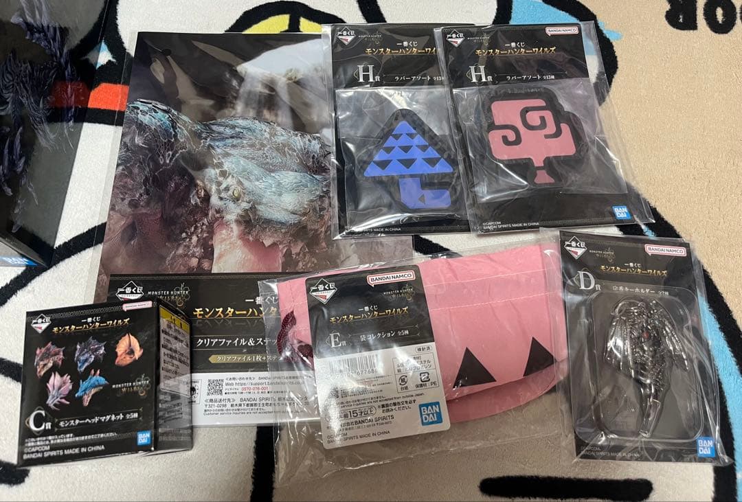 モンスターハンターワイルズ 1番くじ A賞&ラストワン&B賞+下位賞多数