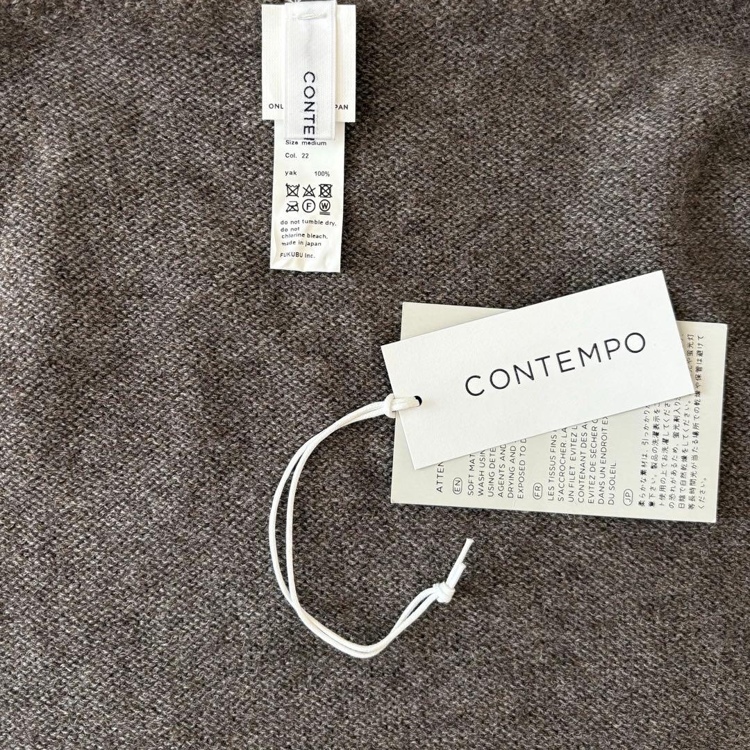 YAECA COMTEMPO リラックスニット YAK ロングカーディガン