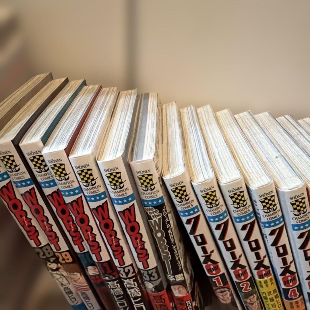 クローズ1〜26 ワースト1〜6、8〜33クローズゼロ1〜9巻、クローズ外伝2