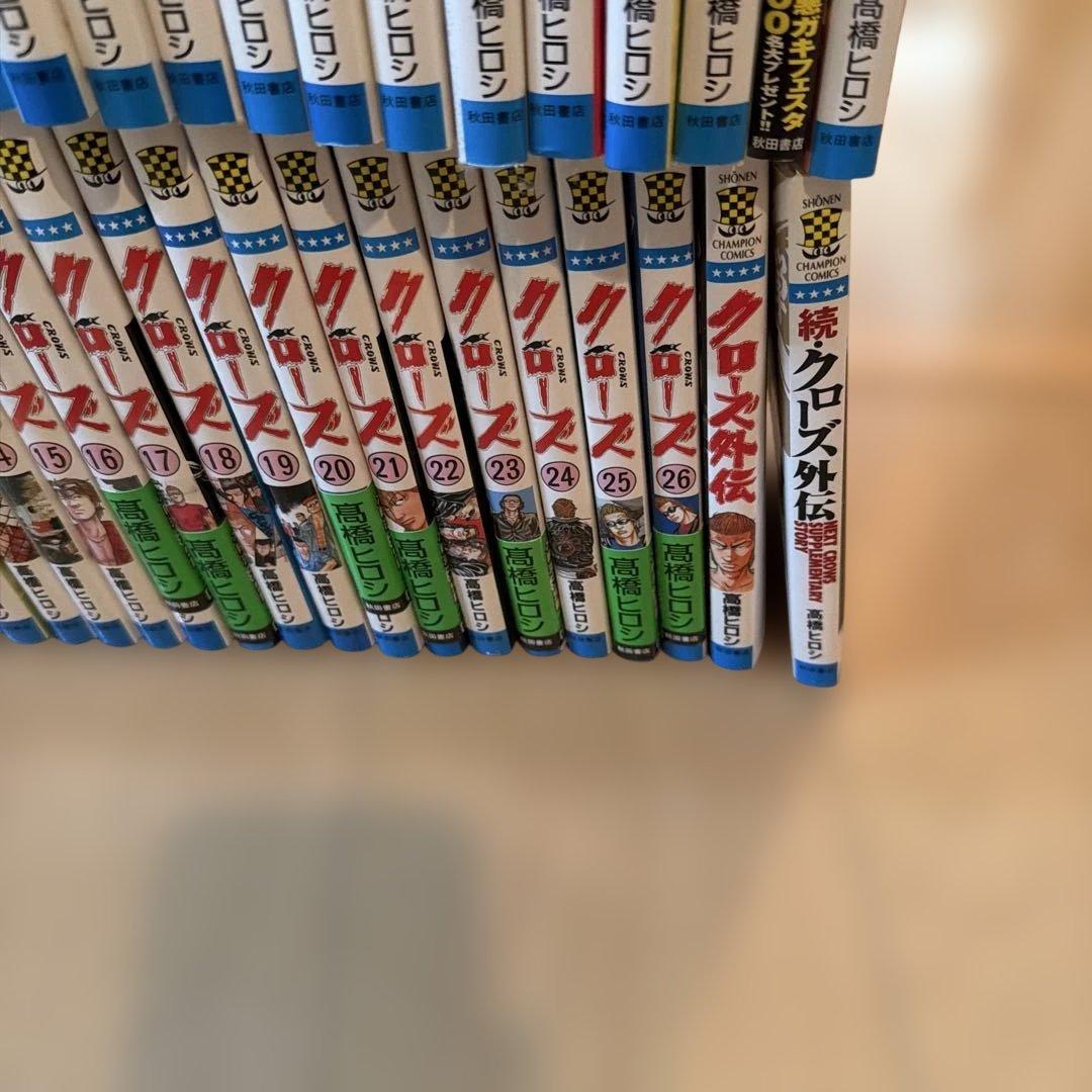 クローズ1〜26 ワースト1〜6、8〜33クローズゼロ1〜9巻、クローズ外伝2