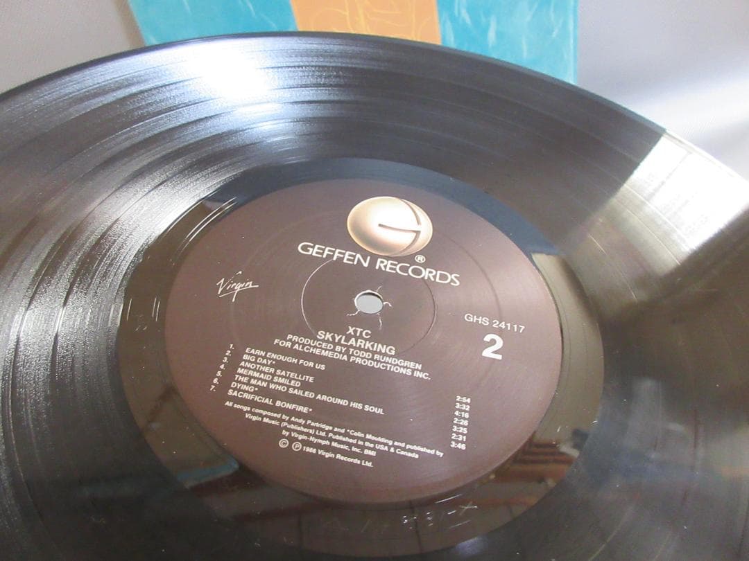 ★XTC / SKYLARKING★US Org.◇Todd Rundgren