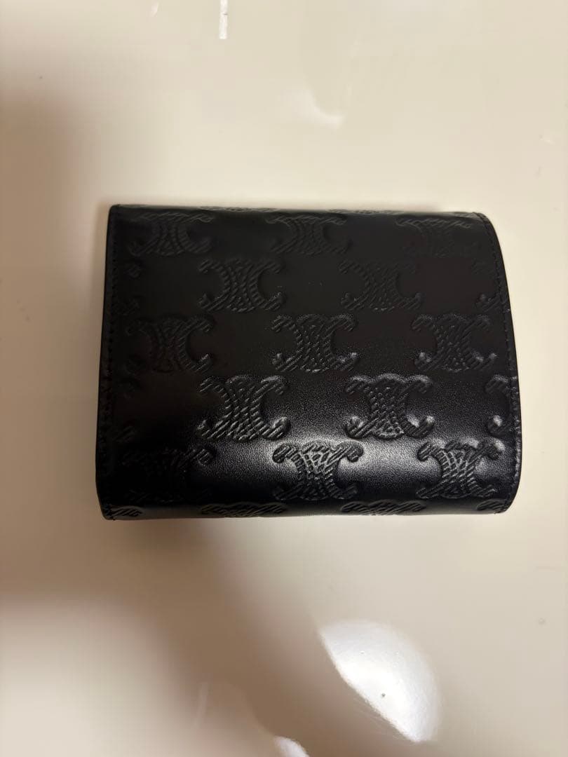 anosaさん専用　美品　CELINE トリフォールドウォレット　トリオンフ