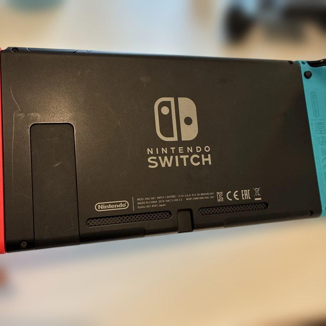ニンテンドースイッチ　旧型　本体　コントローラー　スタンド3点セット