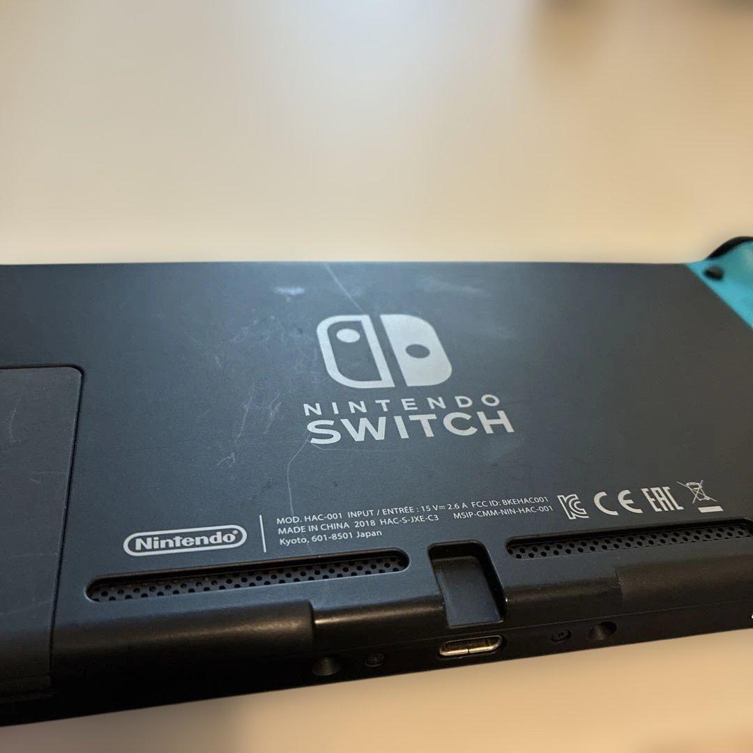 ニンテンドースイッチ　旧型　本体　コントローラー　スタンド3点セット