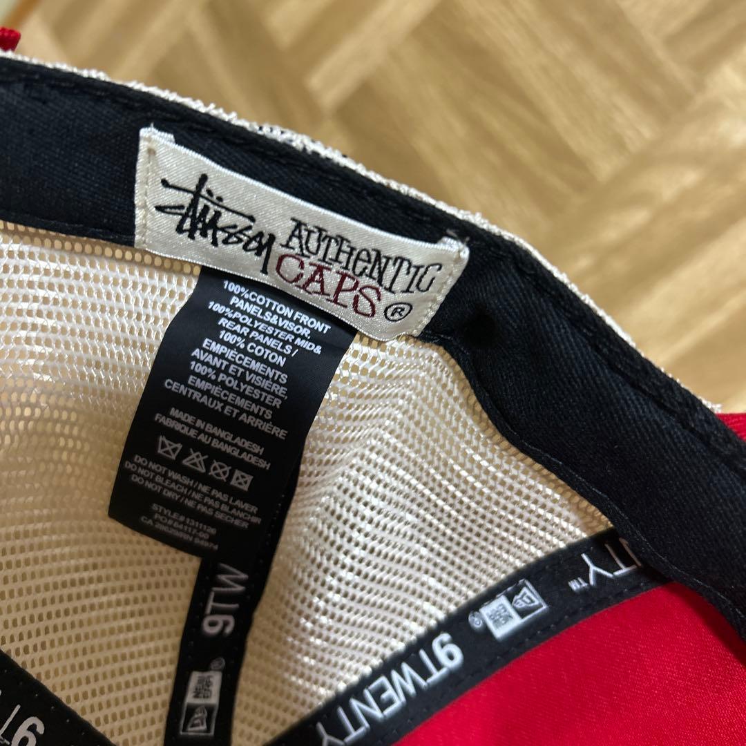 Stussy 9TWENTY トラッカーキャップ レッド