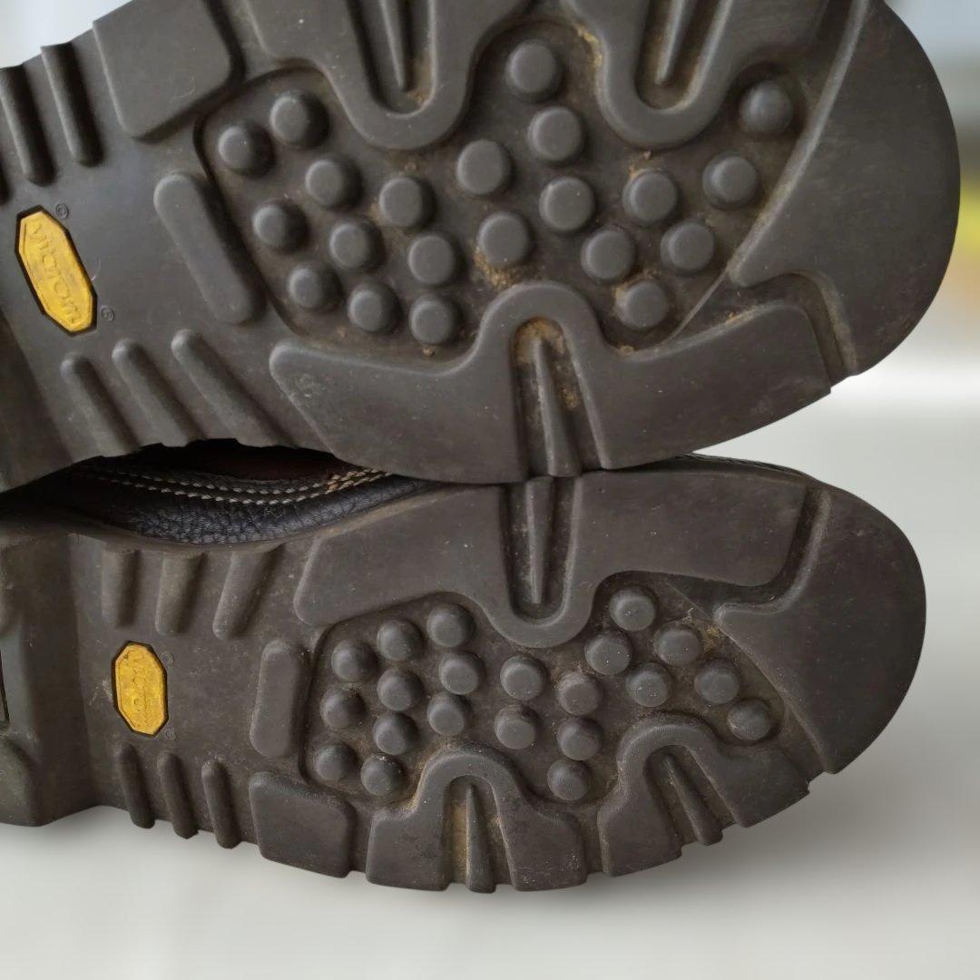 ま*ひ様 ラッセルモカシン　ブラウンレザーモカシンシューズ8 1/2サイズ