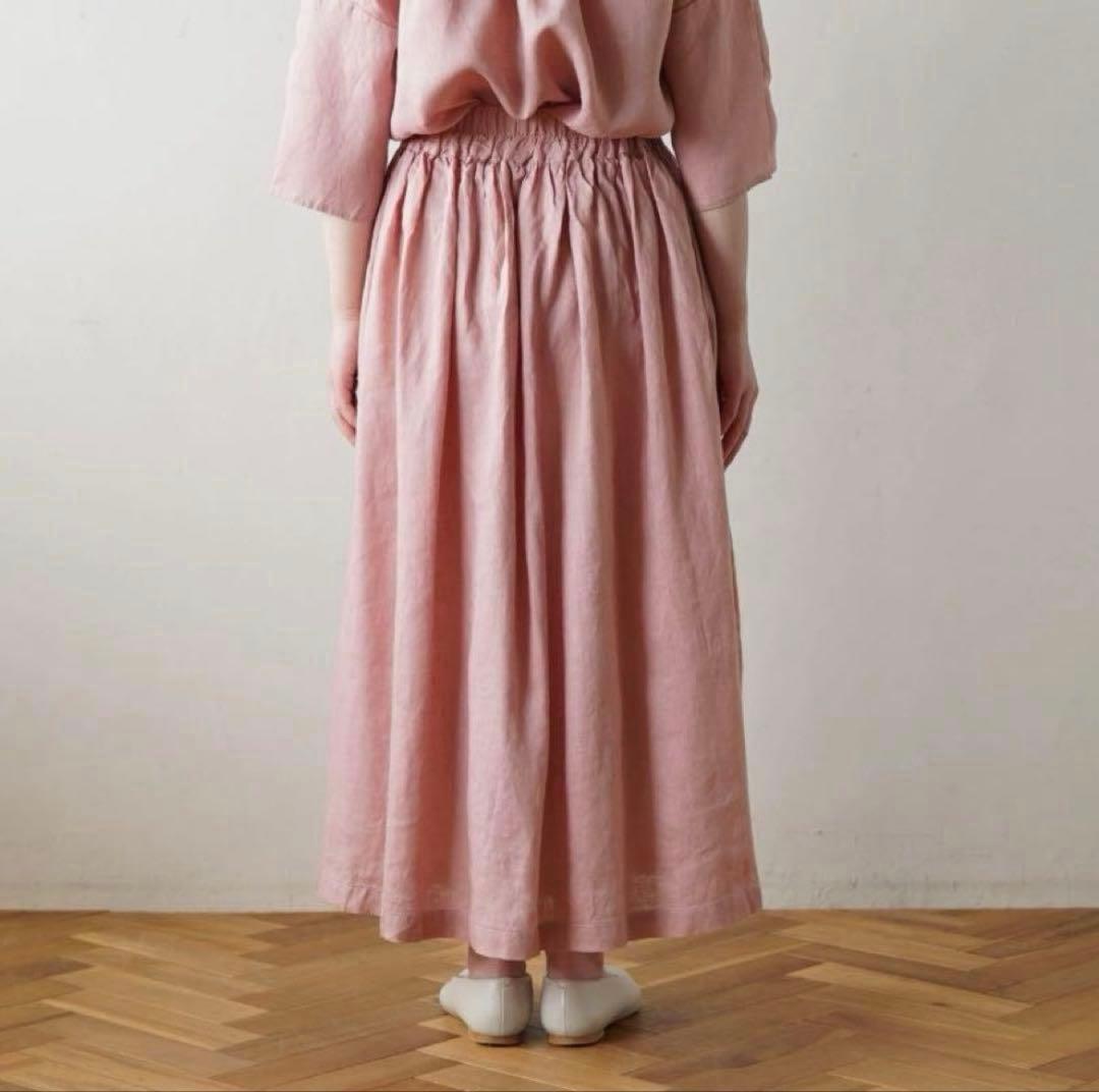 新品タグ付きあっこたん×キナル× fog linen work メレンゲスカート