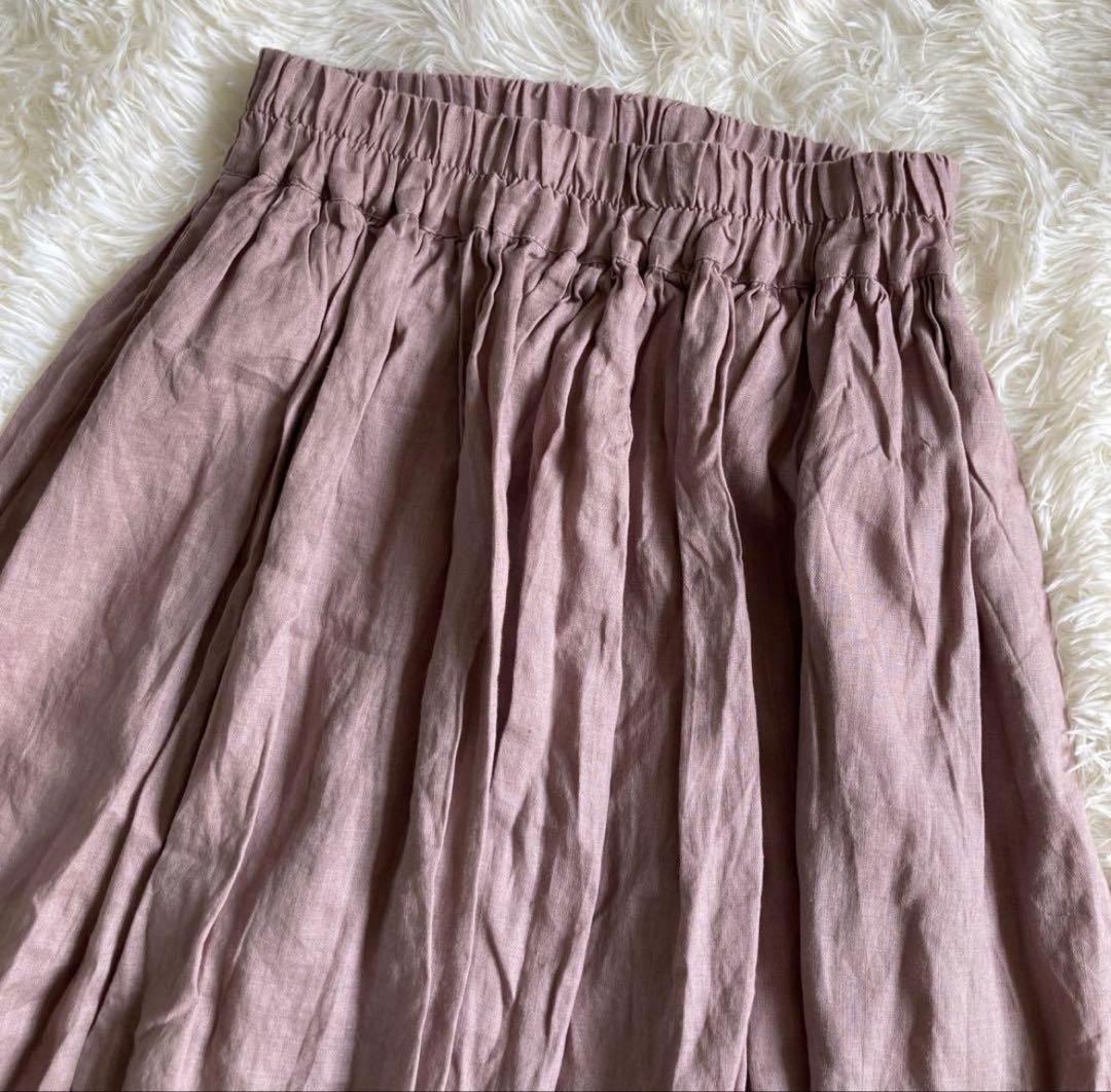 新品タグ付きあっこたん×キナル× fog linen work メレンゲスカート