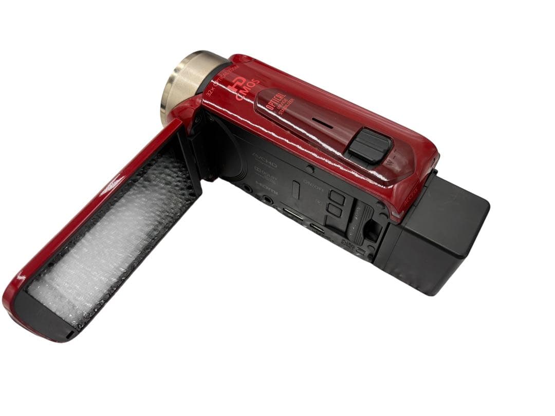 Canon ivis HF R52 ビデオカメラ　キャノン　ビデオカメラ レッド