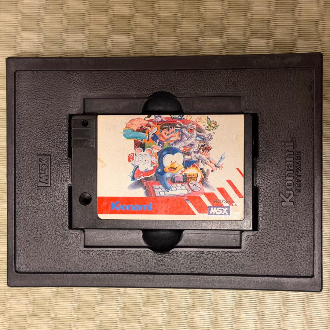 MSX コナミのゲームを10倍たのしむカートリッジ