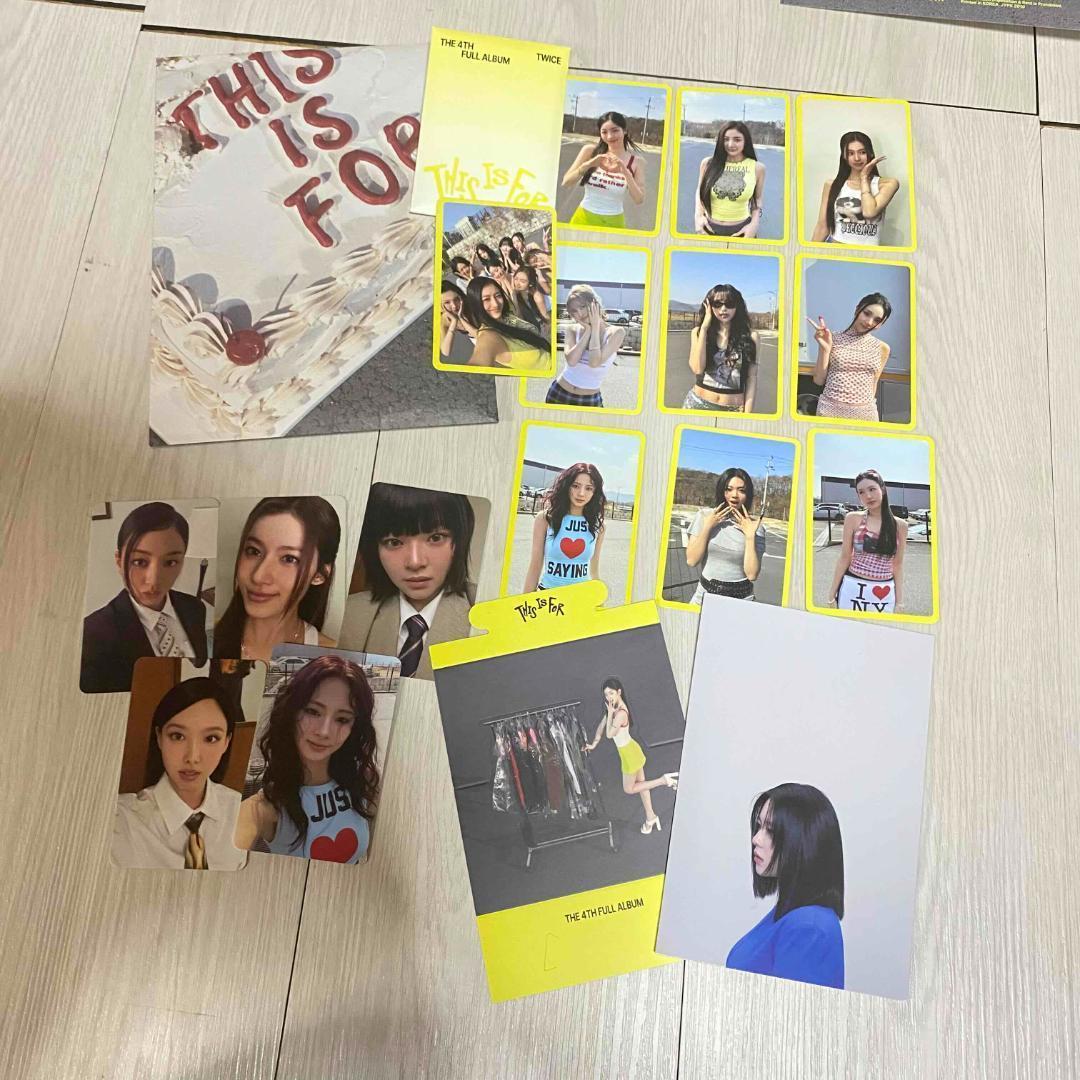 TWICE THIS IS FOR アメリカ限定版 直筆サイン入り US限定