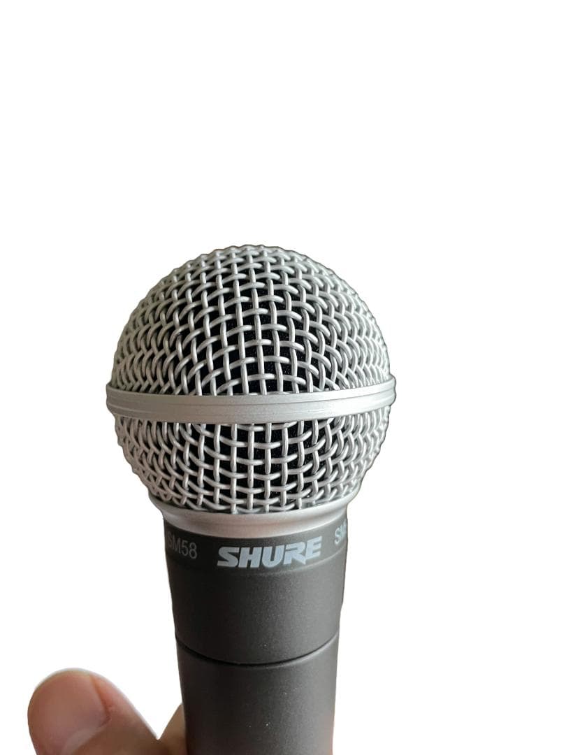 【中古】SHURE SM58 ダイナミックマイク 専用コード・ケース付き