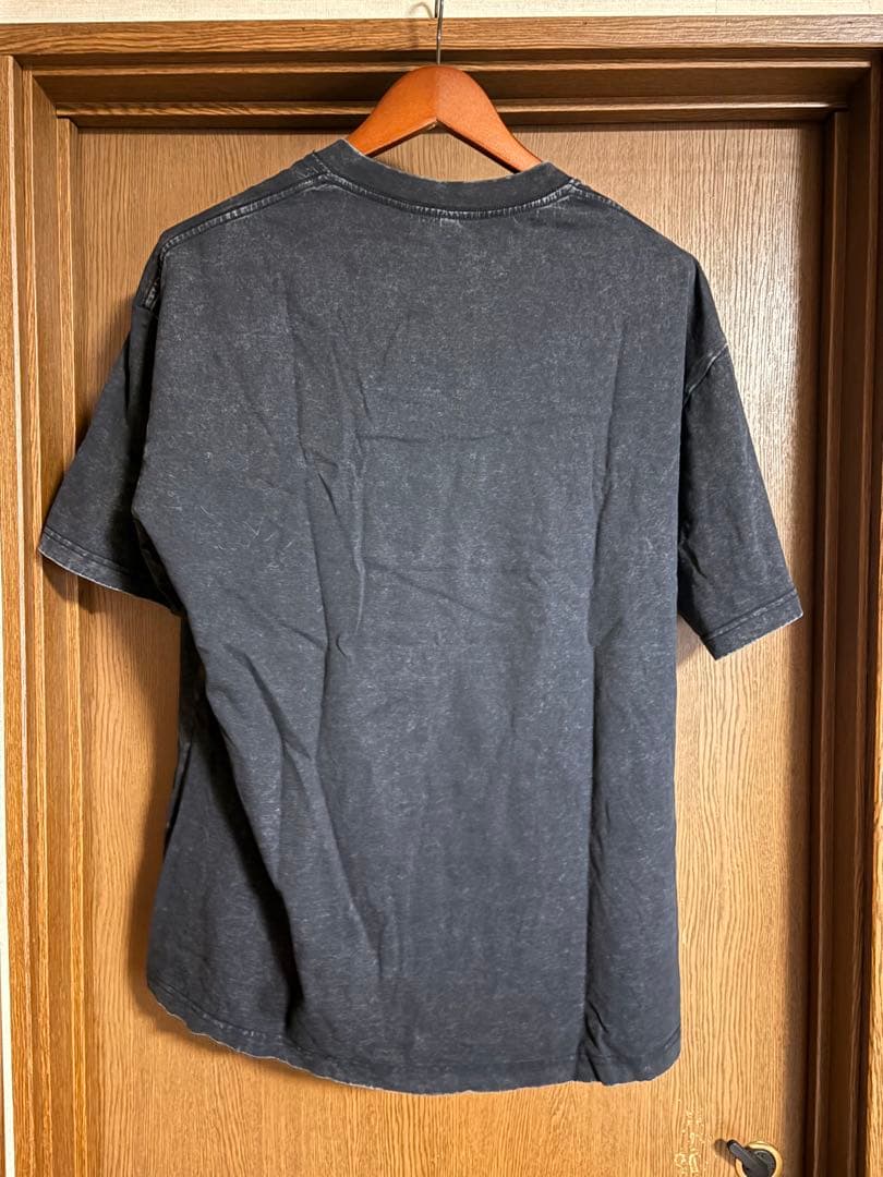 AMIRI ビッグロゴ Tシャツ L ブラック フェード加工 USA製 アミリ