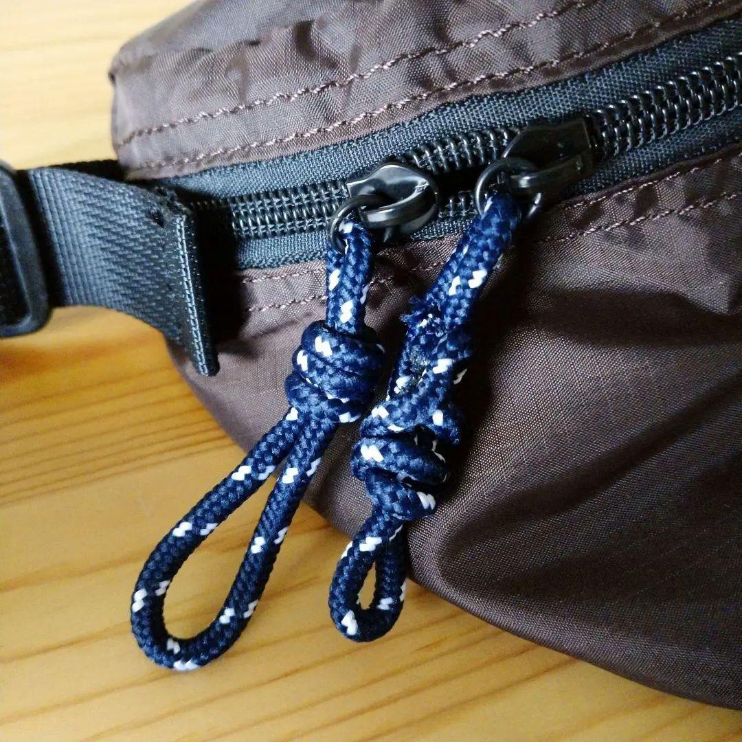 美品■SLOBE IENA madesomeコラボ ウエストポーチ ブラウン