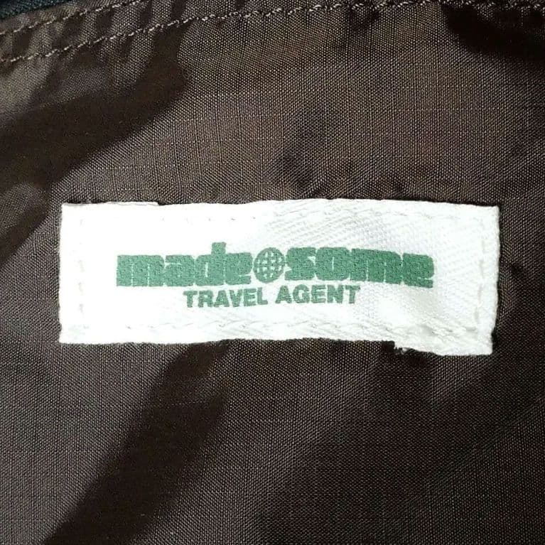 美品■SLOBE IENA madesomeコラボ ウエストポーチ ブラウン