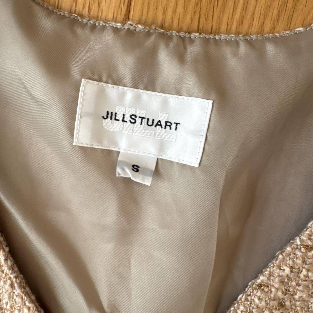 【完売品美品】JILL by JILLSTUARTツイードジレワンピース　S