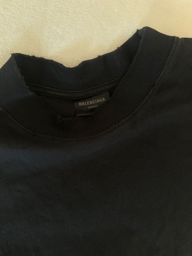あ BALENCIAGA ブラック Tシャツ
