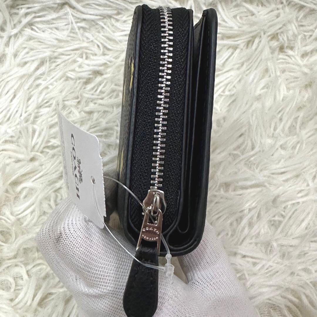 【新品未使用】COACH コズミック コーチ ビルフォールド ウォレット 星柄