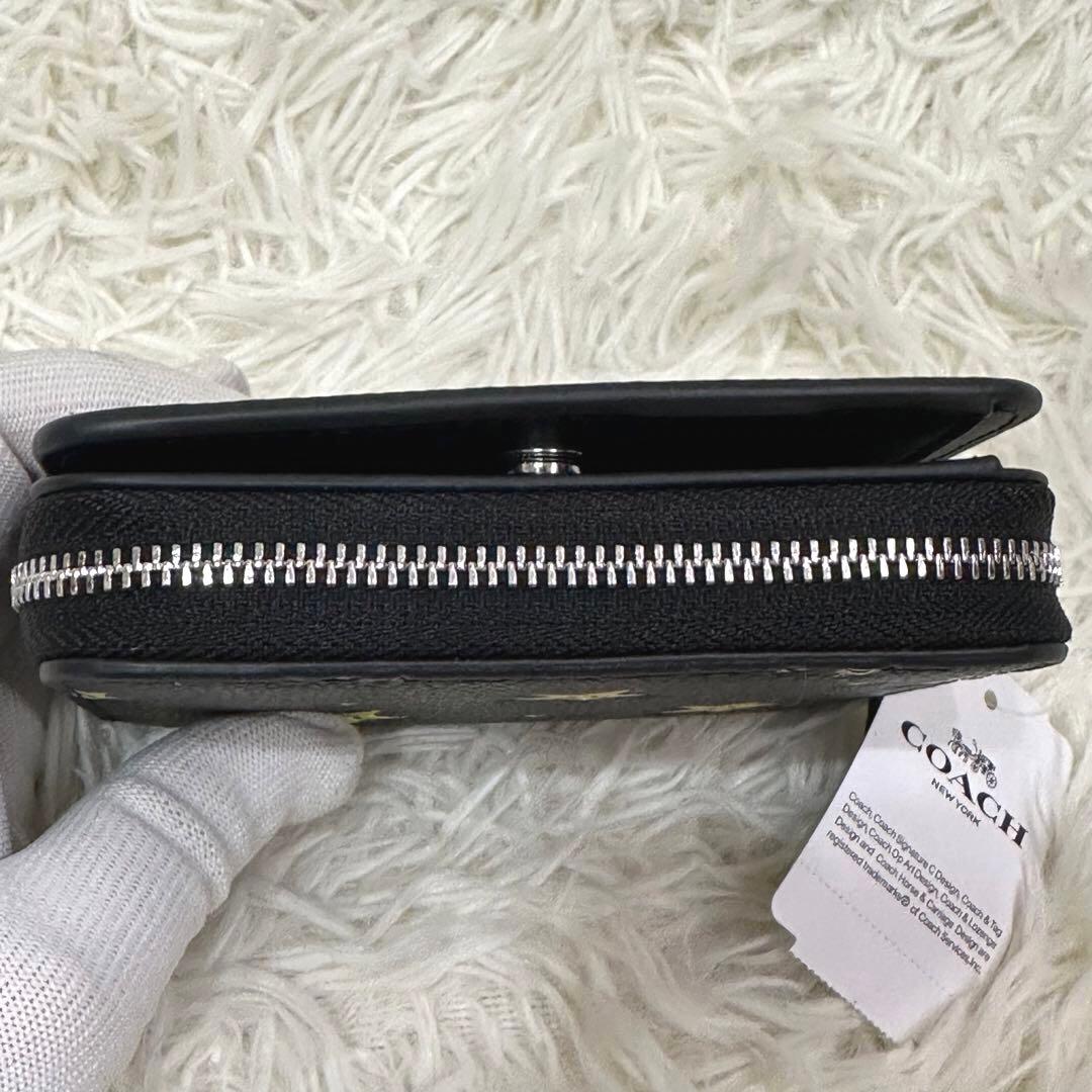 【新品未使用】COACH コズミック コーチ ビルフォールド ウォレット 星柄