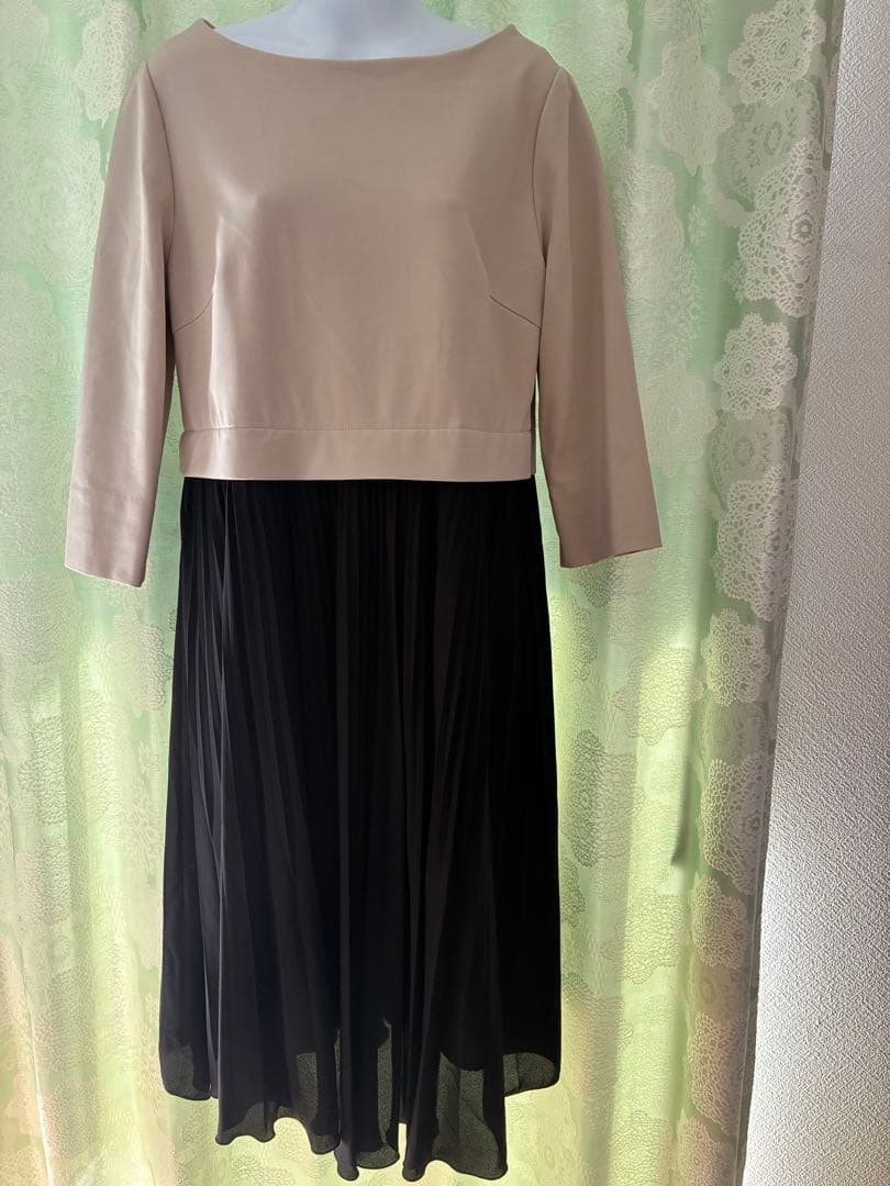 組曲　美品　プリーツスカート　ワンピース　6 表記2XL 卒業式 入学式にも
