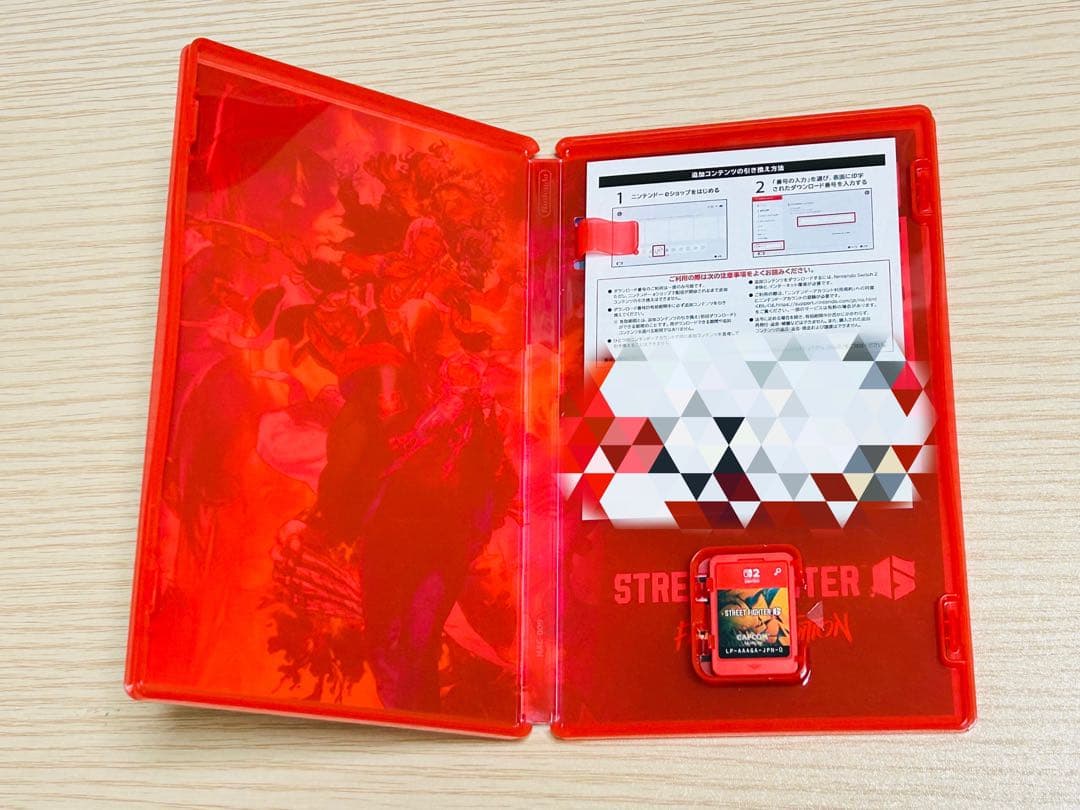 美品 ストリートファイター6 コード未使用 Switch2 カプコン