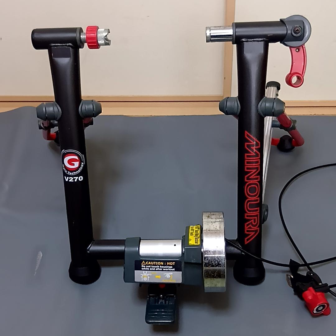 MINOURA ミノウラ V270 サイクルトレーナー　トレーニングマット付き