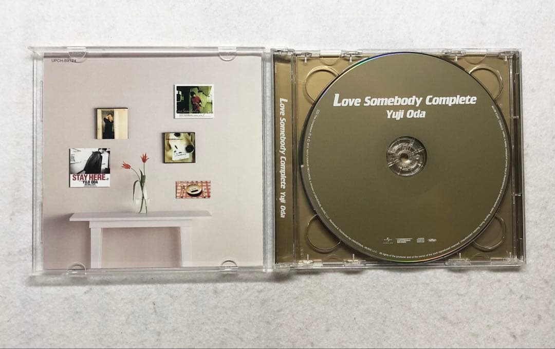 初回盤 Love Somebody 完全盤 CD+DVD 2枚組 織田裕二