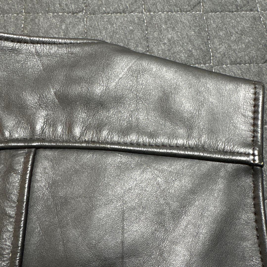 schott レザーベスト