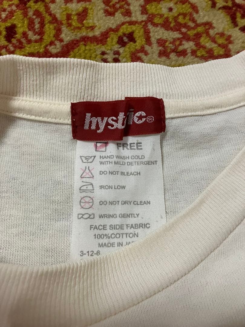 hystic グラフィックTシャツ フリーサイズ ホワイト