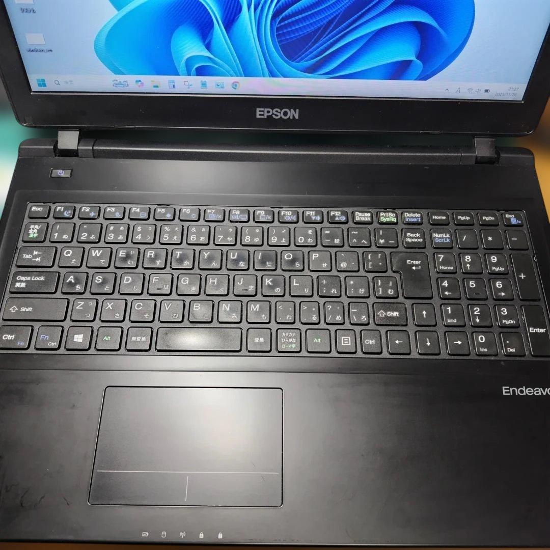 Windowsノート本体 EPSON Endeavor NJ4000E i3 8G SSD240GB