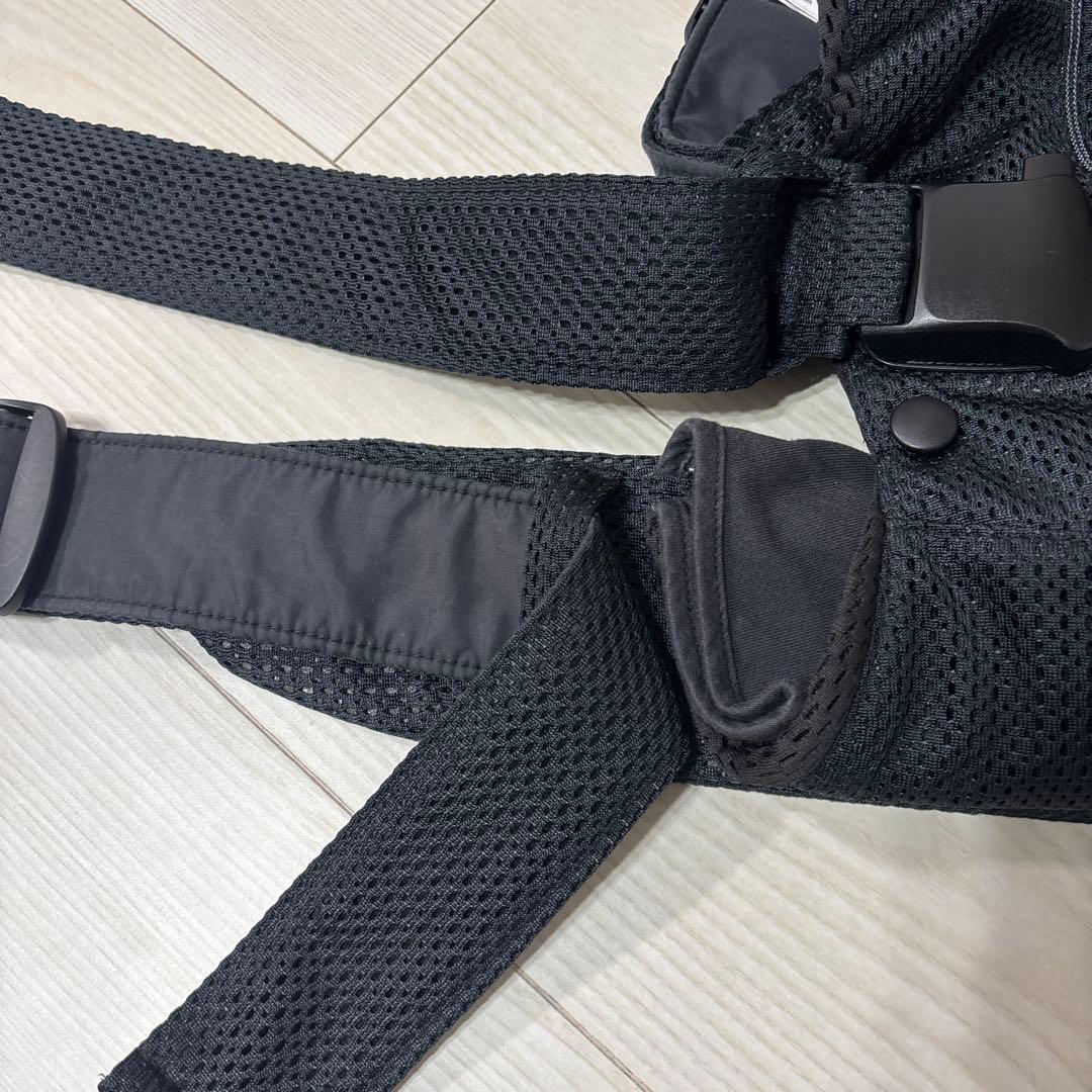 【美品】BABYBJÖRN ワンカイエアー　抱っこ紐 ブラック