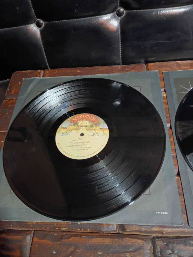 3LP 地獄の全貌 The originalsキッス KISS 特典　ステッカー